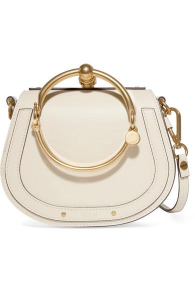 Cream handbag